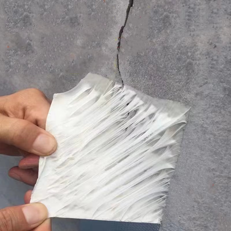 Waterproof Tape High Temperature Resistant Aluminum Foil Butyl Tape Pool Wall Crack Air Pipe Repair Sealing Self-Adhesive Tape