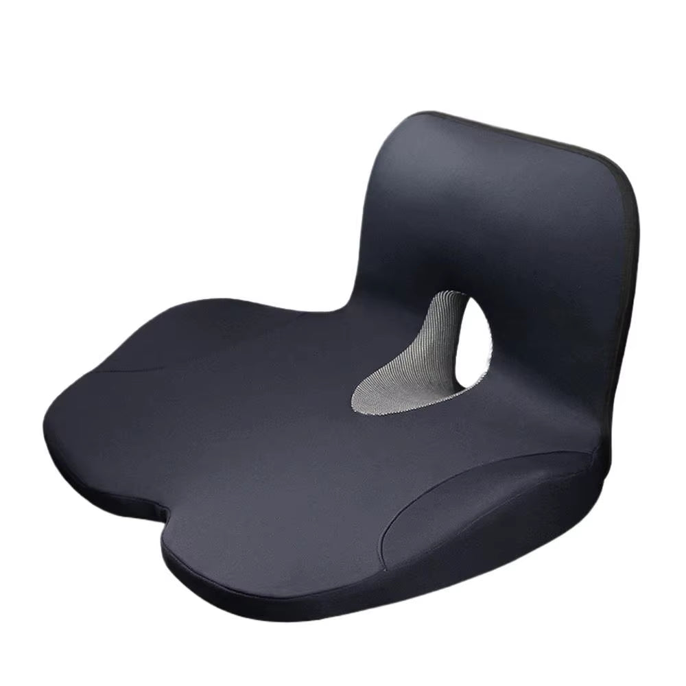 Car Seat Cushion L-Shaped Chair Seat Cushion Ergonomic Lumbar Support Memory Foam Car Seat Pad for Relief Travel Office