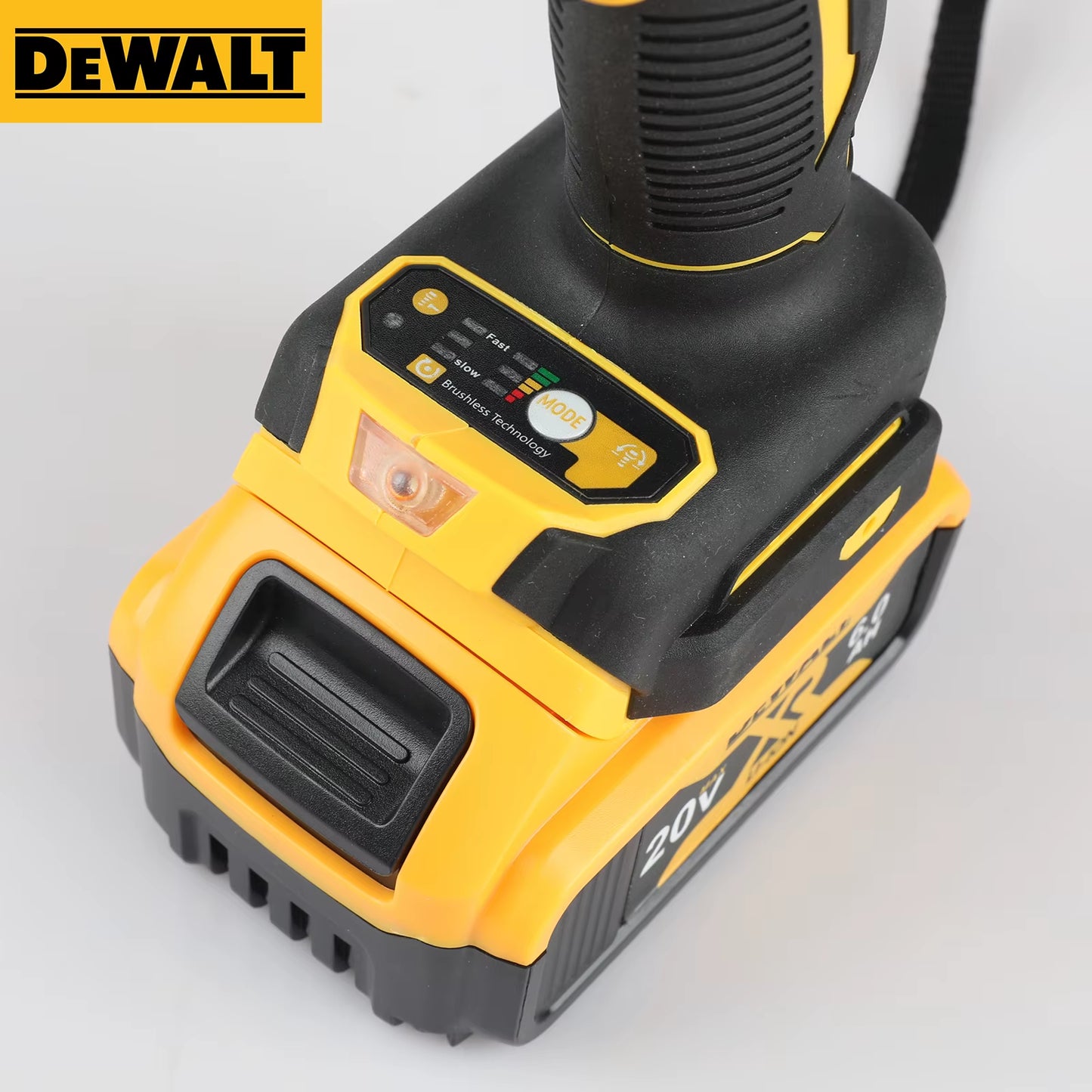 Lithium Battery 20V Rechargeable Brushless Compact Electric Screwdriver Hand Drill Impact Drill DCD805