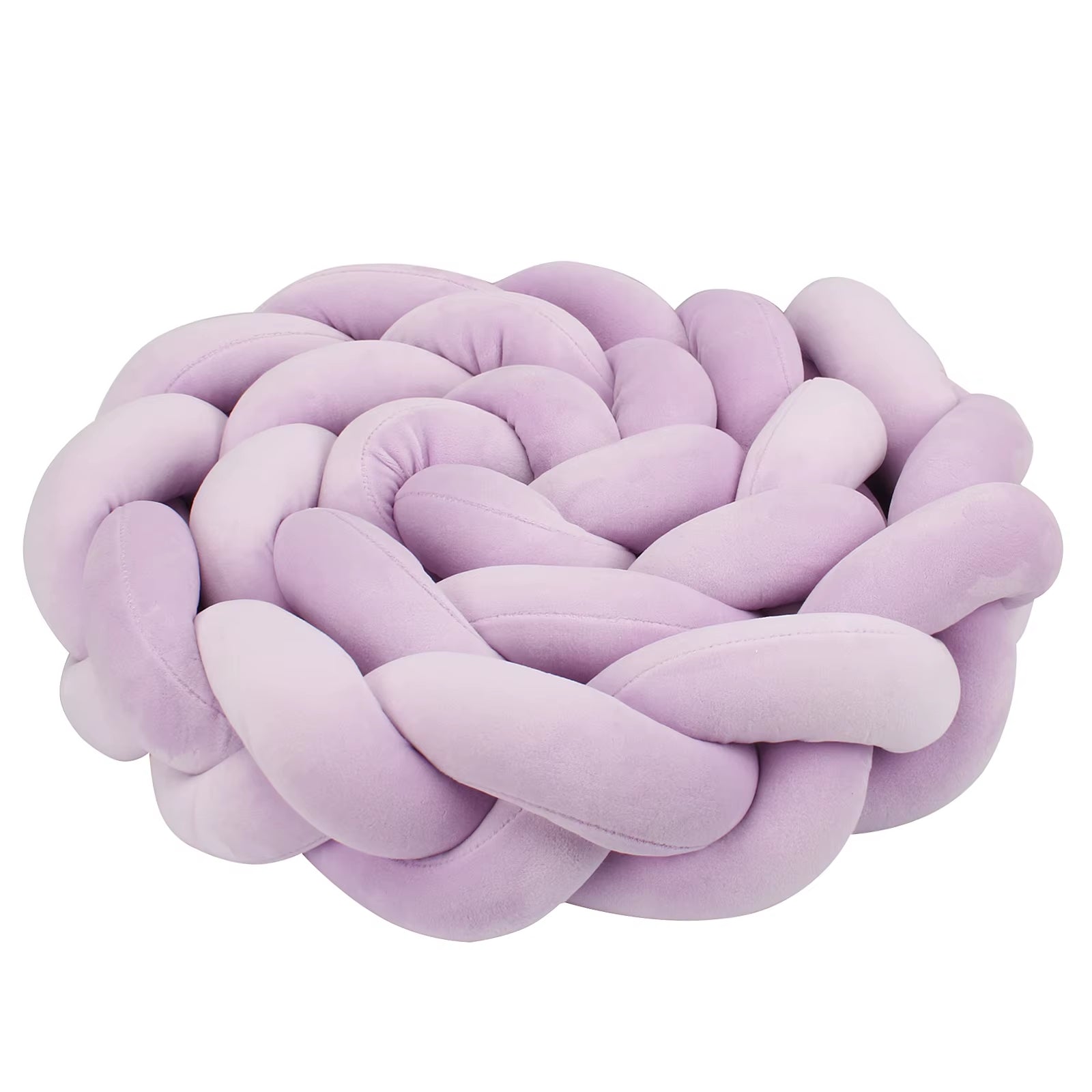 1-4M Baby Bumper Bed Braid Knot Pillow Cushion Bumper for Infant Crib Protector Cot Bumper Room Decor Crib Bedding Braid Set