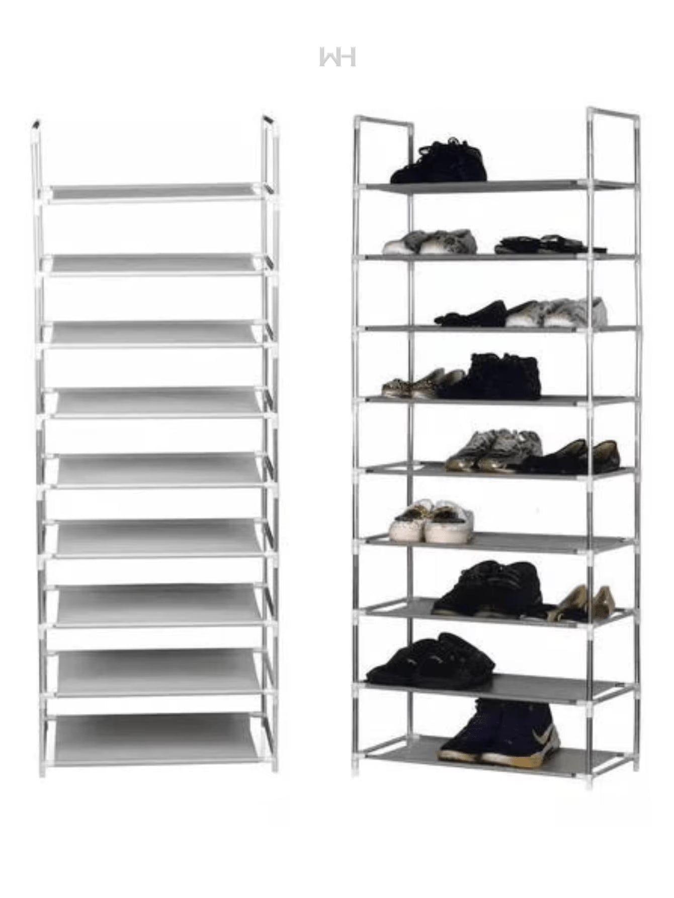 9 Tier Shoe Rack, Shoe Storage, Home Organization, Room Organization, Space Saving