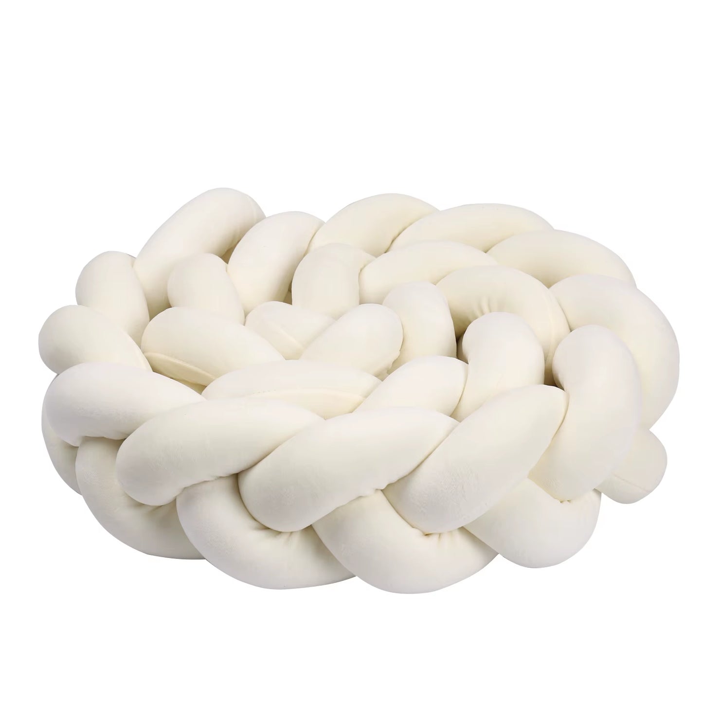 1-4M Baby Bumper Bed Braid Knot Pillow Cushion Bumper for Infant Crib Protector Cot Bumper Room Decor Crib Bedding Braid Set