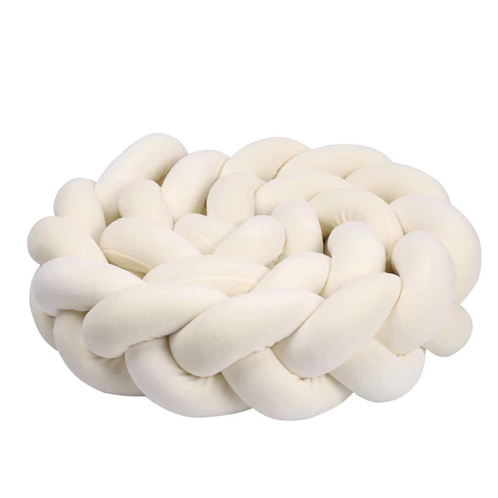 1-4M Baby Bumper Bed Braid Knot Pillow Cushion Bumper for Infant Crib Protector Cot Bumper Room Decor Crib Bedding Braid Set