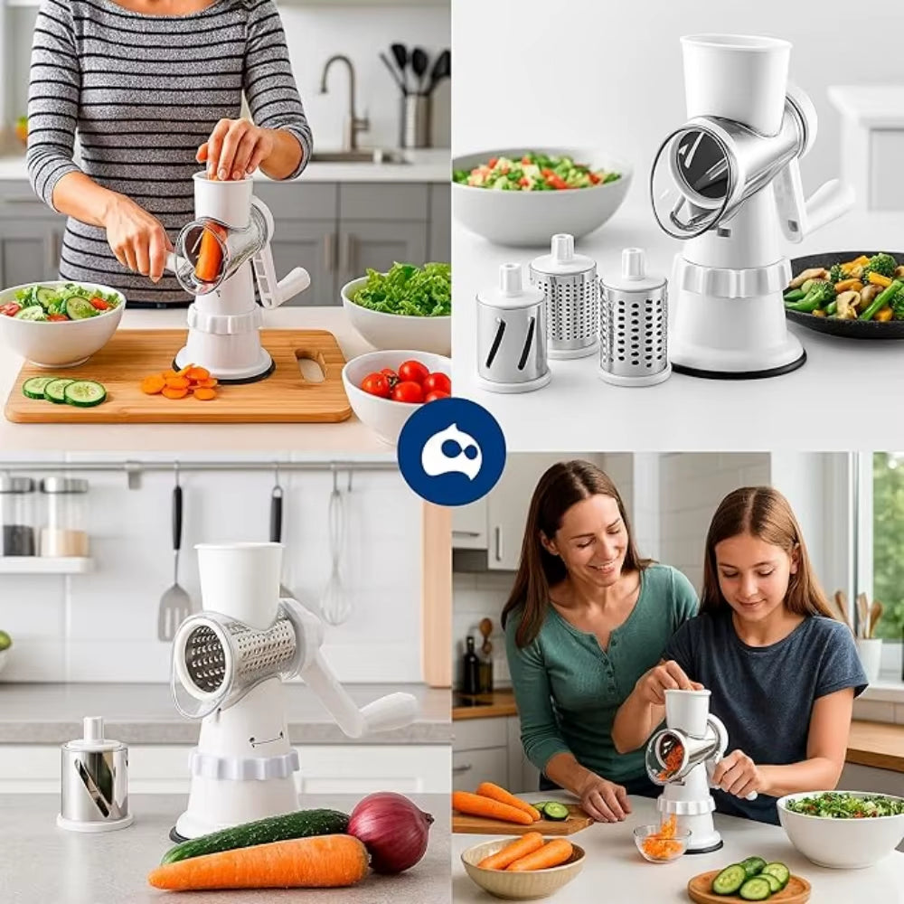 3 in 1 Manual Vegetable Grater.