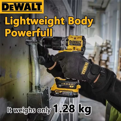 Lithium Battery 20V Rechargeable Brushless Compact Electric Screwdriver Hand Drill Impact Drill DCD805