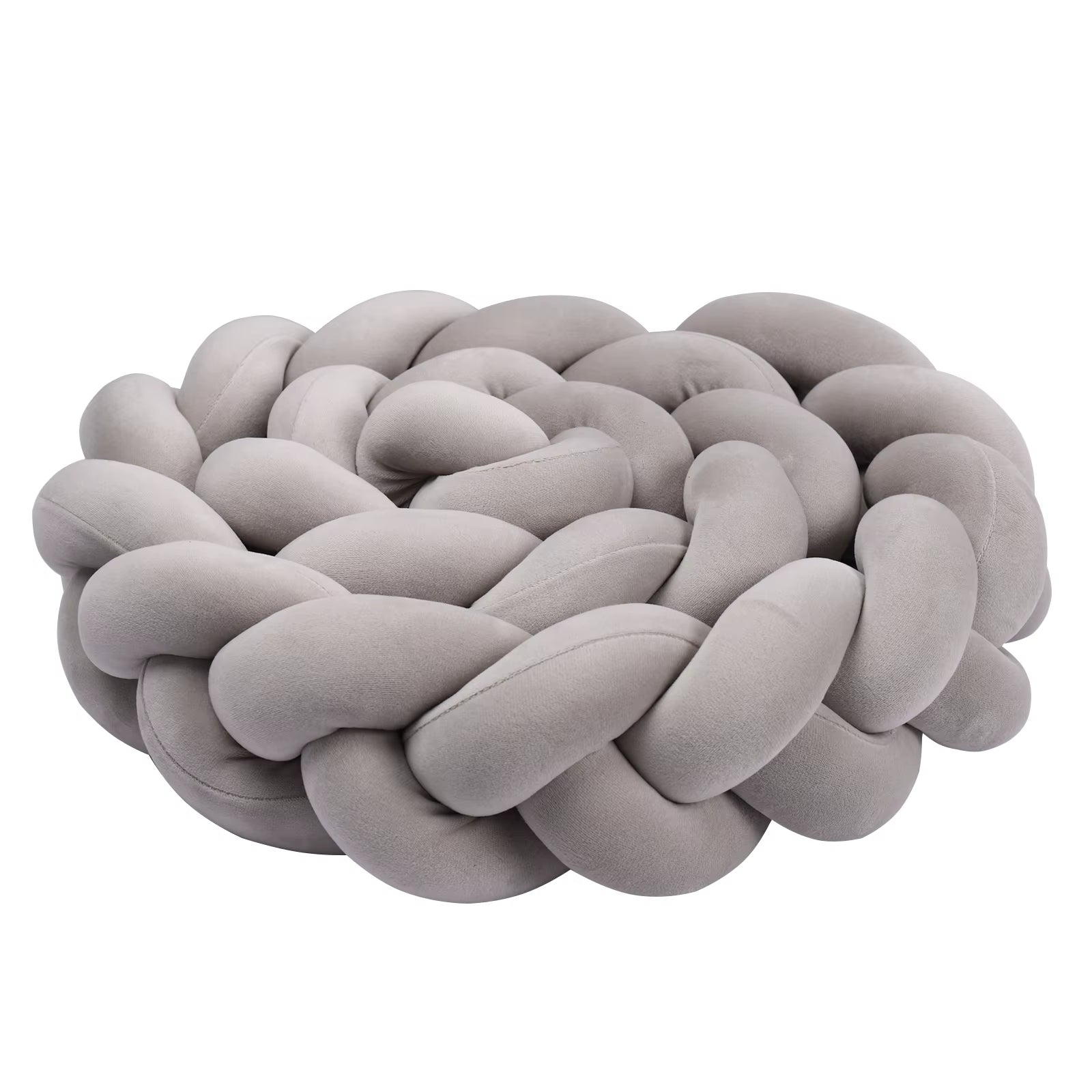1-4M Baby Bumper Bed Braid Knot Pillow Cushion Bumper for Infant Crib Protector Cot Bumper Room Decor Crib Bedding Braid Set