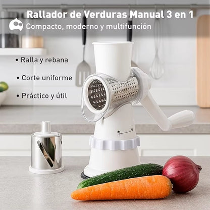 3 in 1 Manual Vegetable Grater.